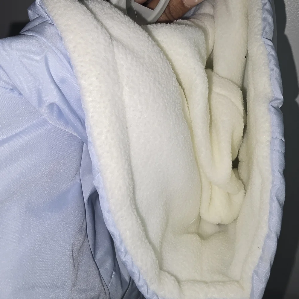 Carter's Soft Blue Quilted Jacket
